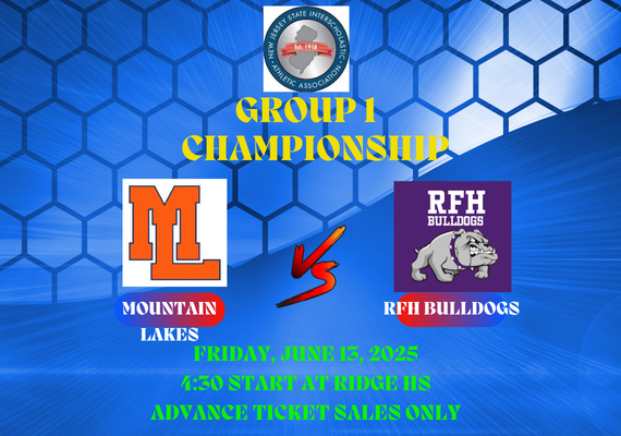  Game will be played on Friday, June 13th at 4:30 pm at Ridge HS. Advance tickets only